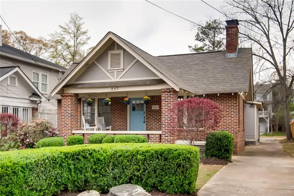 3 bedroom, 3 bathroom, 1,790 sq ft single family residence sold at 257 2nd Avenue, Decatur, GA 30030