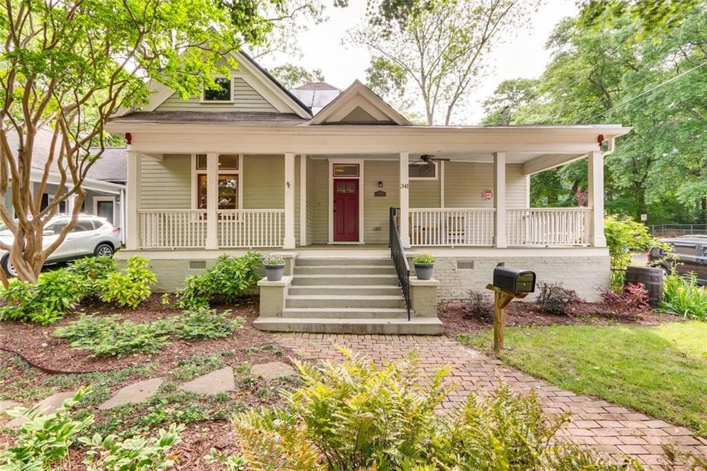 3 bedroom, 2 bathroom, 1,908 sq ft single family residence sold at 341 Oakdale Road, Atlanta, GA 30307
