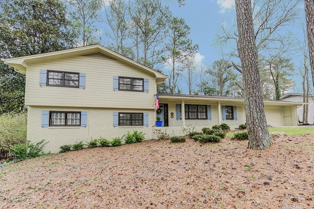 4 bedroom, 3 bathroom, 2,469 sq ft single family residence sold at 7275 Duncourtney Drive, Atlanta, GA 30328