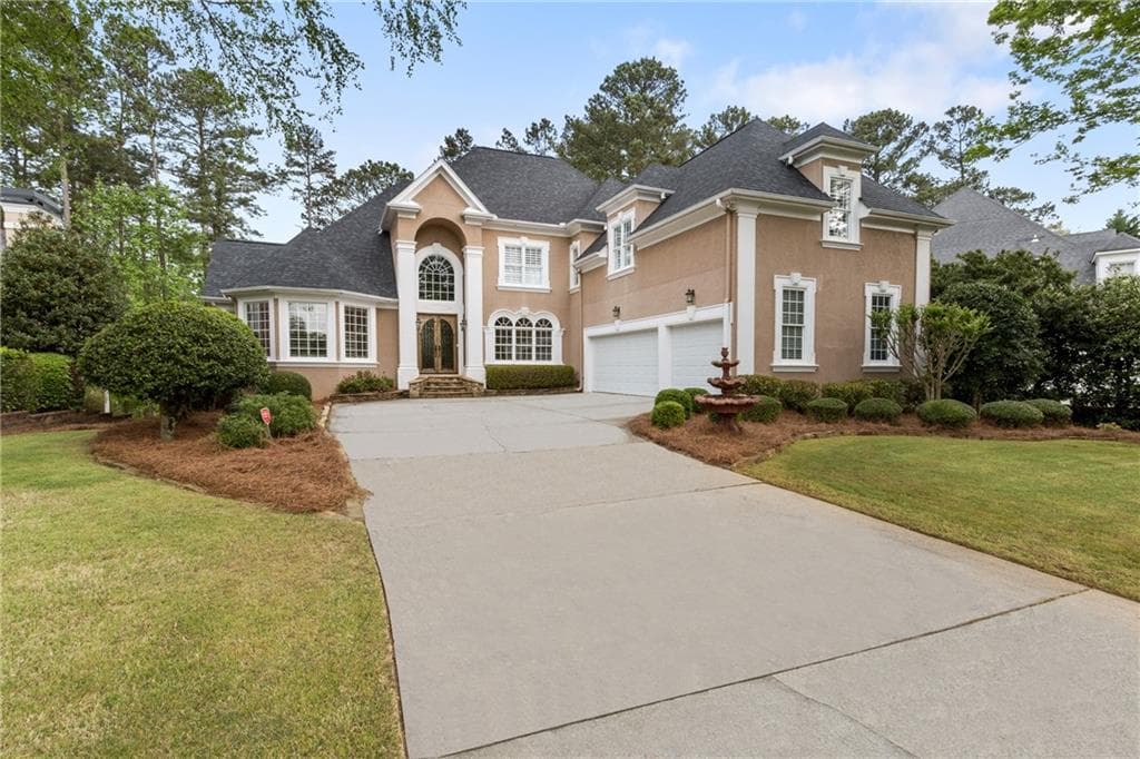 5 bedroom, 5 bathroom, 6,316 sq ft single family residence sold at 14710 Creek Club Drive, Milton, GA 30004