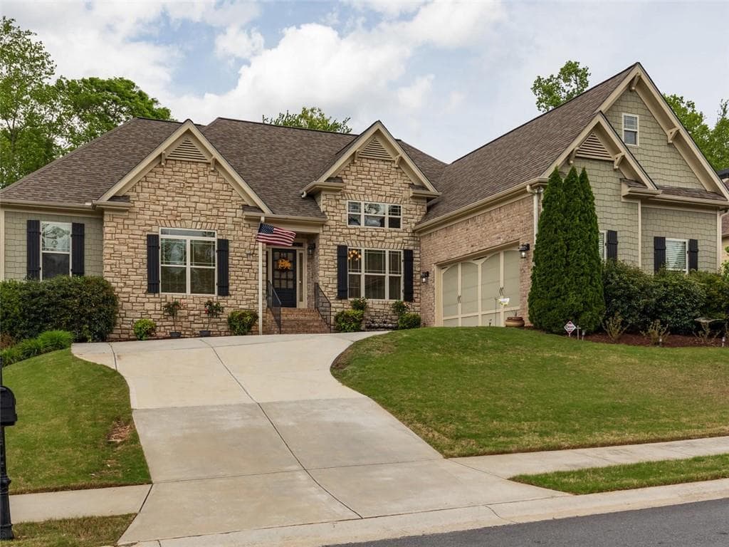 5 bedroom, 5 bathroom, 4,613 sq ft single family residence sold at 2135 Independence Lane, Buford, GA 30519