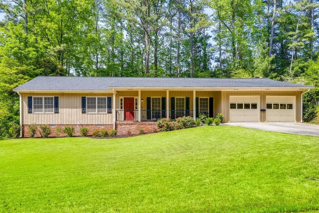3 bedroom, 2 bathroom, 1,958 sq ft single family residence sold at 1453 Brawley Circle, Brookhaven, GA 30319