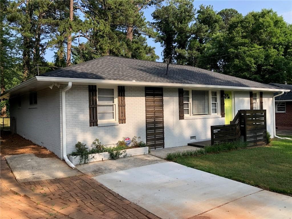 4 bedroom, 2 bathroom, 1,416 sq ft single family residence sold at 1696 Derrill Drive, Decatur, GA 30032