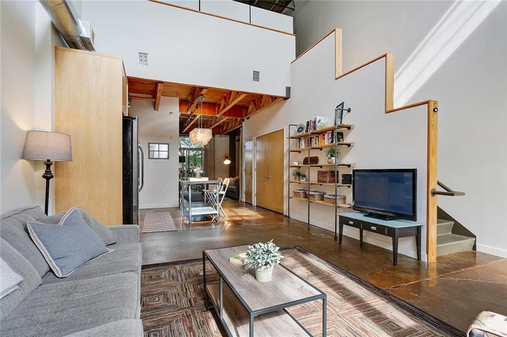 1 bedroom, 2 bathroom, 1,138 sq ft condominium sold at 1661 La France Street 413, Atlanta, GA 30307