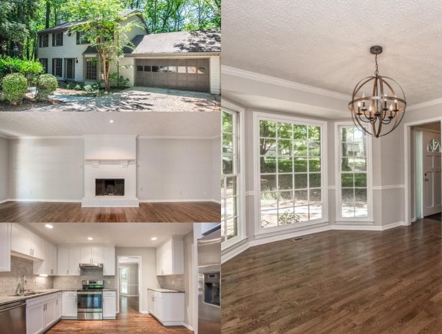 4 bedroom, 4 bathroom, 2,309 sq ft single family residence sold at 160 Winterberry Court, Roswell, GA 30076