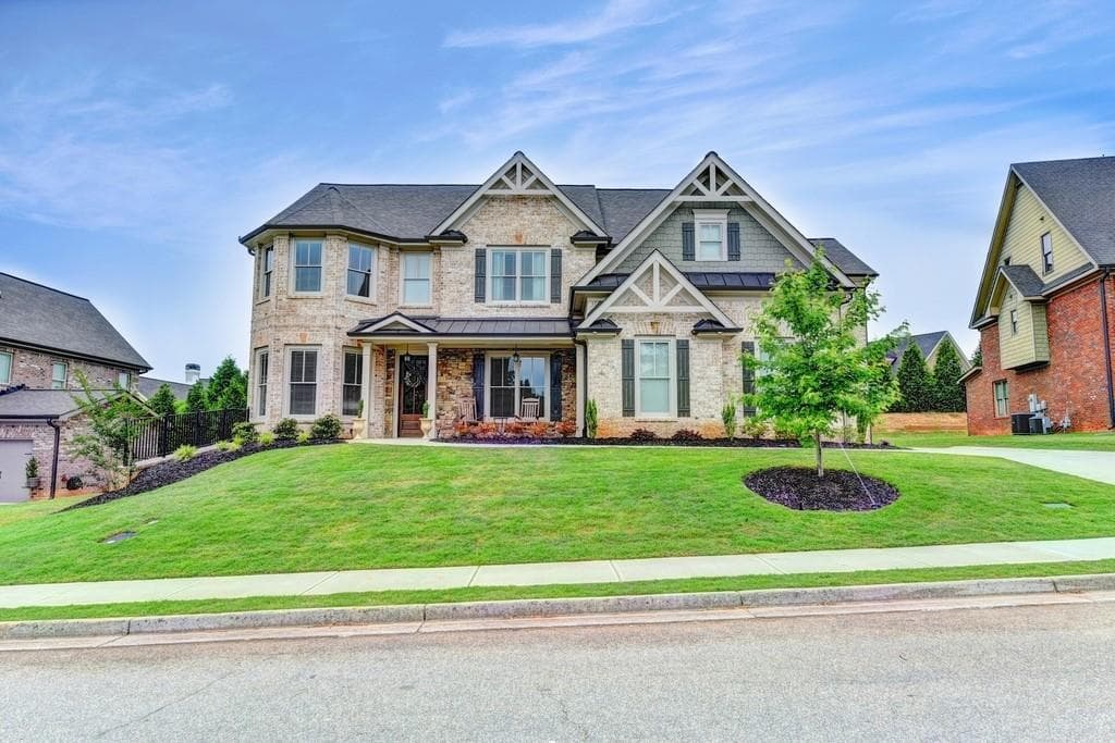 5 bedroom, 4 bathroom, 4,003 sq ft single family residence sold at 2516 Monta Vista Way, Hoschton, GA 30548