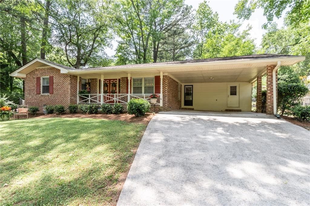 3 bedroom, 2 bathroom, 1,400 sq ft single family residence sold at 1192 Mayfield Drive, Decatur, GA 30033