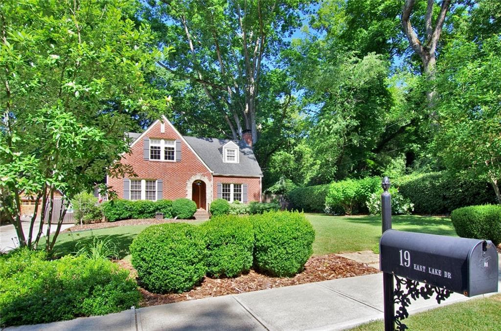 4 bedroom, 3 bathroom, 2,143 sq ft single family residence sold at 19 E Lake Drive, Atlanta, GA 30317