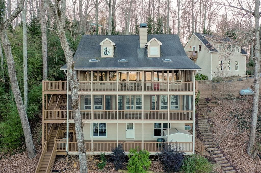 5 bedroom, 4 bathroom, 4,440 sq ft single family residence sold at 5490 Truman Mountain Road, Gainesville, GA 30506