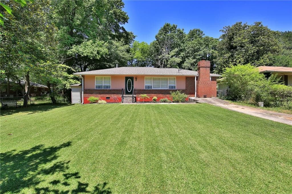 3 bedroom, 1 bathroom, 1,262 sq ft single family residence sold at 1200 Robinwood Road, Decatur, GA 30033
