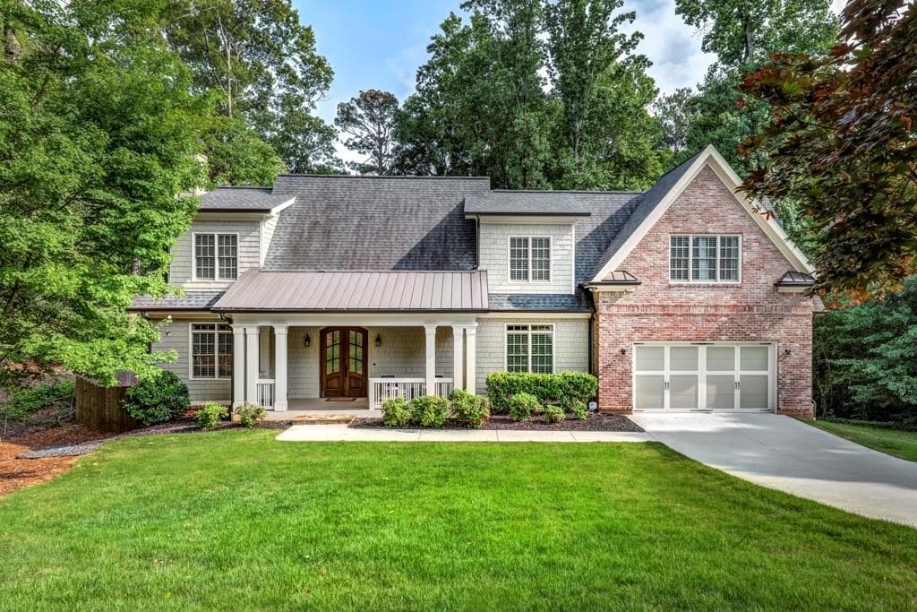 5 bedroom, 5 bathroom, 4,300 sq ft single family residence sold at 1351 Chaucer Lane, Brookhaven, GA 30319