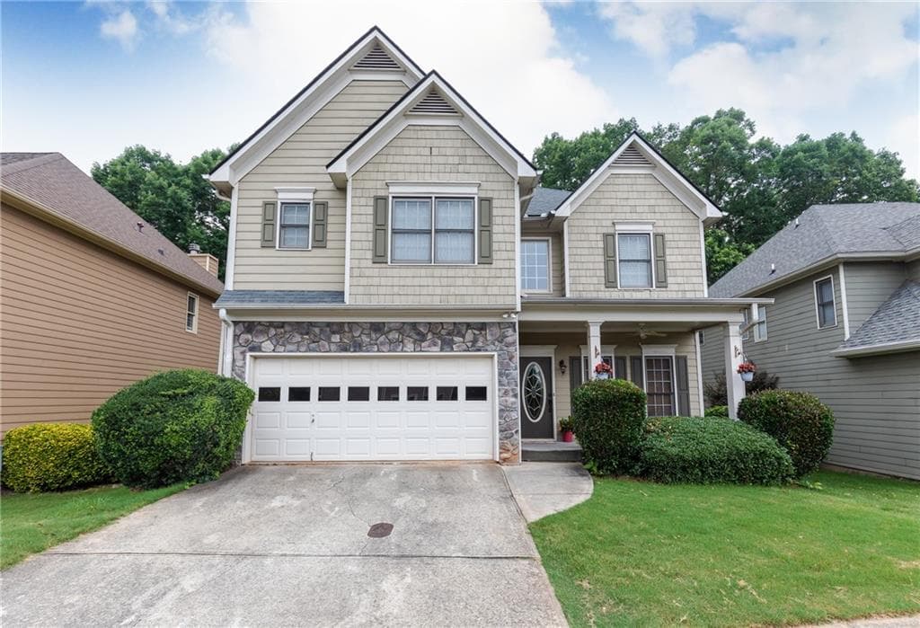 3 bedroom, 3 bathroom, 2,085 sq ft single family residence sold at 313 Mirramont Court, Woodstock, GA 30189