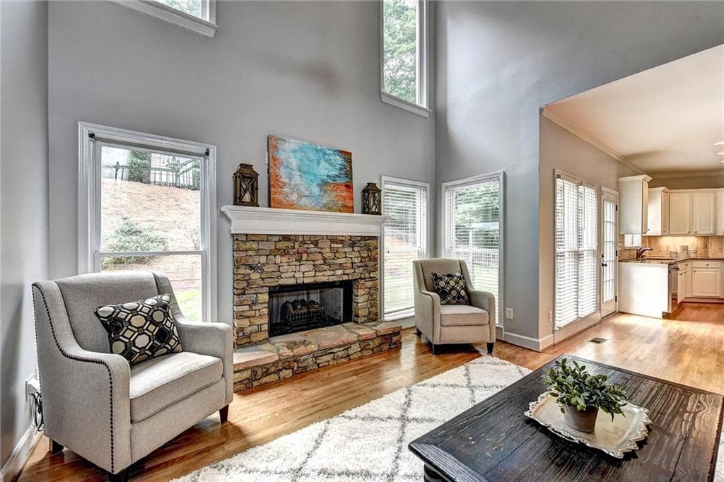 5 bedroom, 5 bathroom, 3,508 sq ft single family residence sold at 3850 Mantle Ridge Drive, Cumming, GA 30041