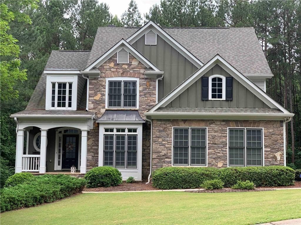 6 bedroom, 5 bathroom, 5,500 sq ft single family residence sold at 104 Lumpkin Way, Canton, GA 30115