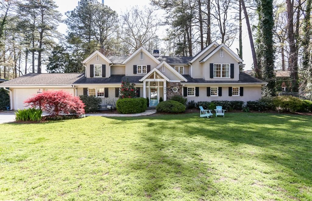 5 bedroom, 5 bathroom, 3,834 sq ft single family residence sold at 2070 Brookview Drive, Atlanta, GA 30318