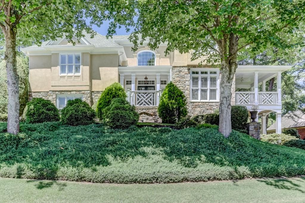5 bedroom, 5 bathroom, 6,708 sq ft single family residence sold at 454 LANGLEY OAKS Drive, Marietta, GA 30067