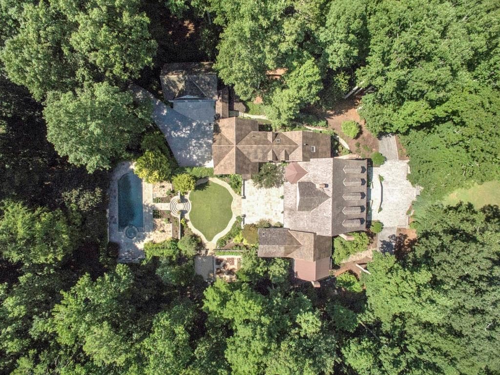 6 bedroom, 6 bathroom single family residence sold at 14840 E Bluff Road, Milton, GA 30004