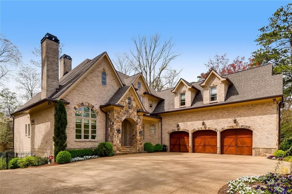 6 bedroom, 9 bathroom, 7,799 sq ft single family residence sold at 4704 Lake Forrest Drive, Atlanta, GA 30342