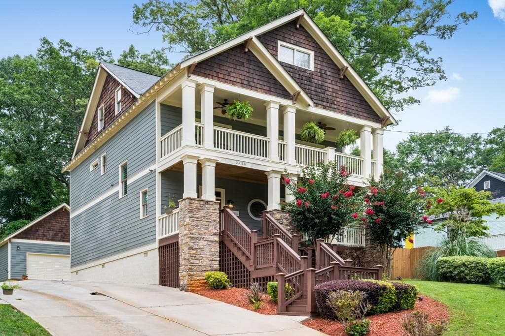 5 bedroom, 4 bathroom, 3,958 sq ft single family residence sold at 2288 Oakview Road, Atlanta, GA 30317