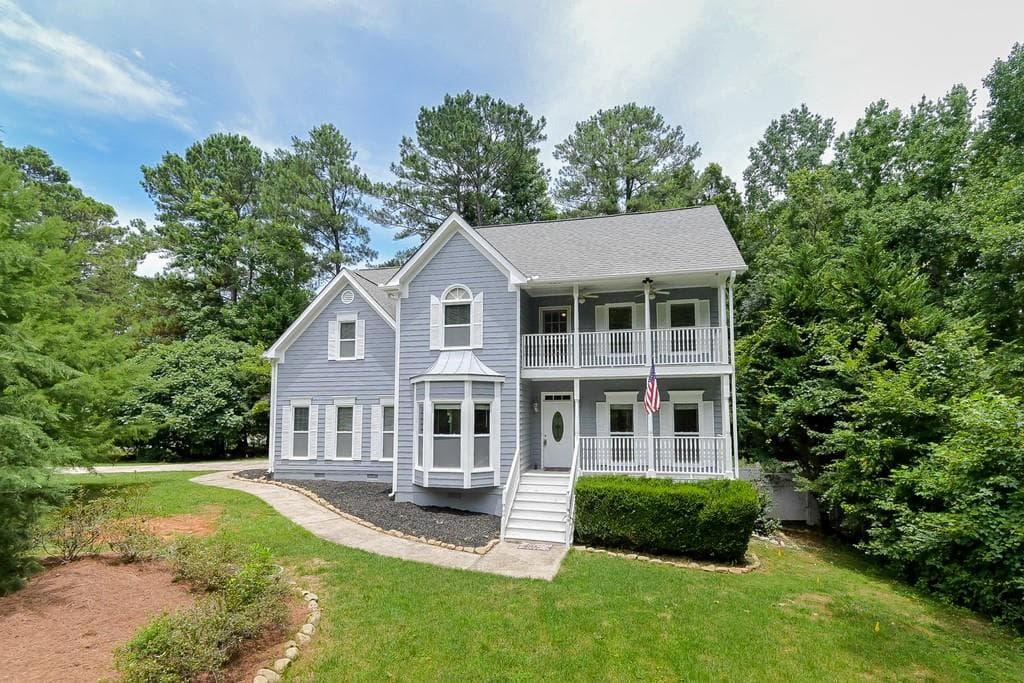 4 bedroom, 3 bathroom, 3,100 sq ft single family residence sold at 105 Hopewell Chase Court, Alpharetta, GA 30004