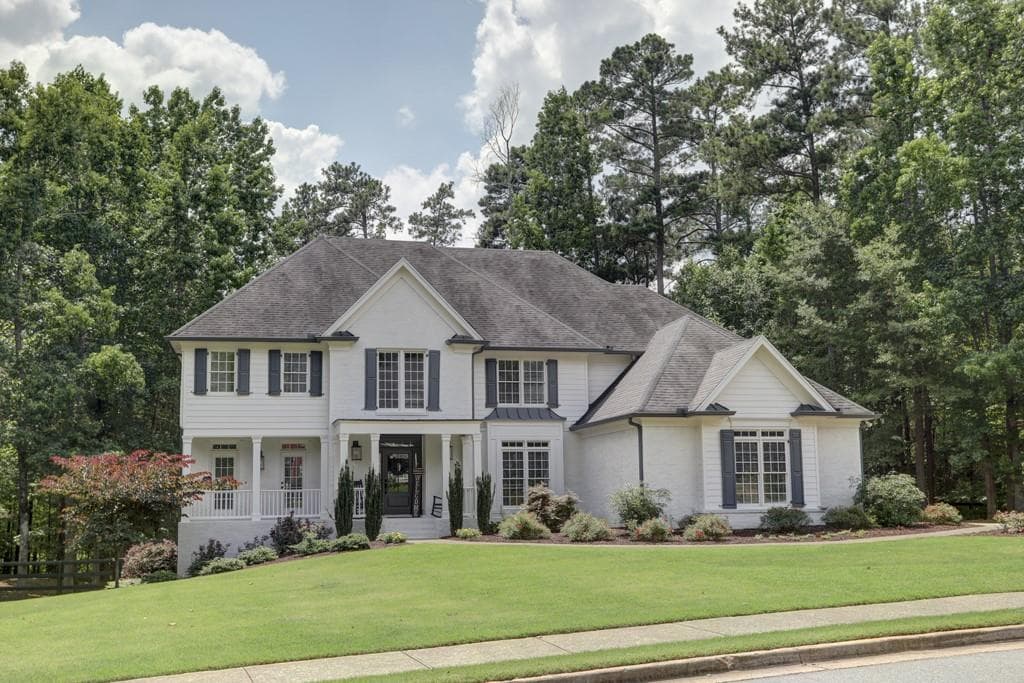 5 bedroom, 5 bathroom, 3,968 sq ft single family residence sold at 12980 Harrington Drive, Alpharetta, GA 30009