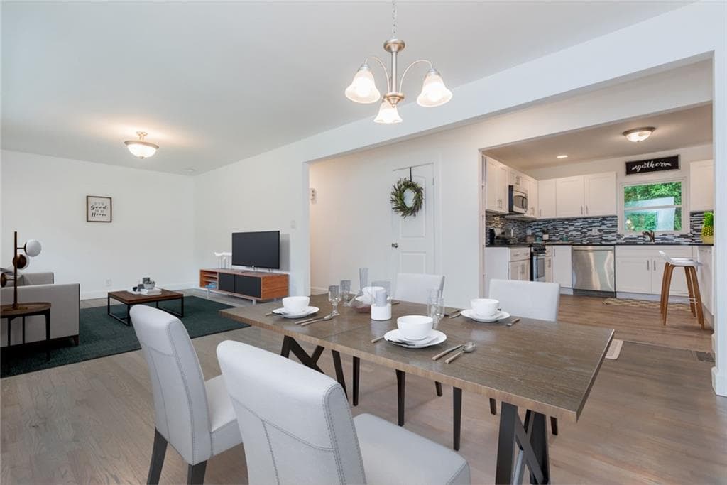 4 bedroom, 3 bathroom, 2,218 sq ft single family residence sold at 3484 Finesse Drive, Decatur, GA 30032