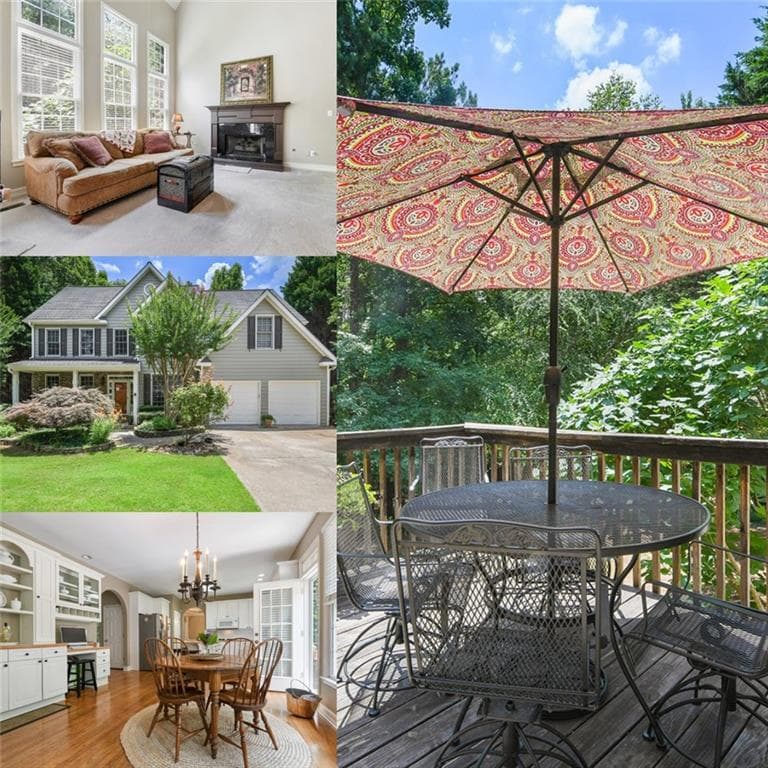 5 bedroom, 4 bathroom, 3,441 sq ft single family residence sold at 2090 Brook Meadow Drive, Alpharetta, GA 30005
