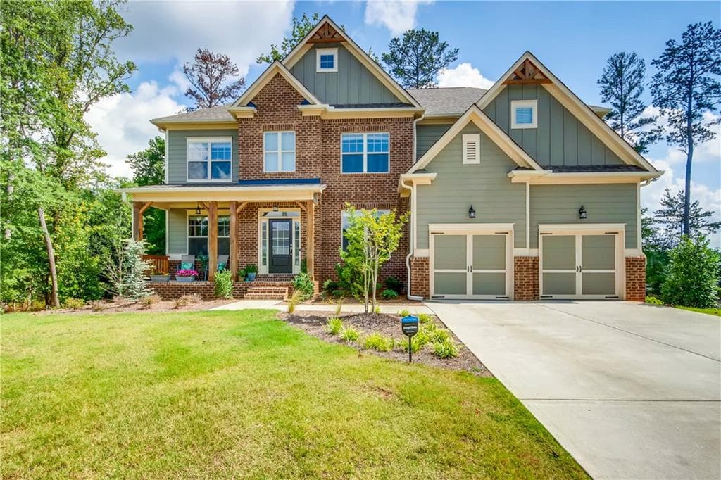 5 bedroom, 4 bathroom, 3,081 sq ft single family residence sold at 4106 Bradbury Lane, Alpharetta, GA 30022