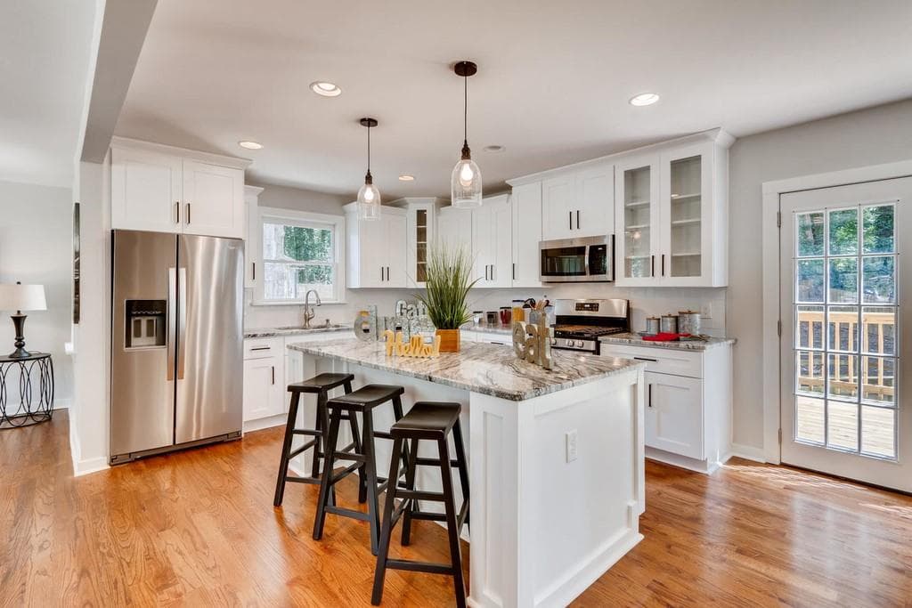 4 bedroom, 4 bathroom, 2,200 sq ft single family residence sold at 2356 Marion Circle, Decatur, GA 30032