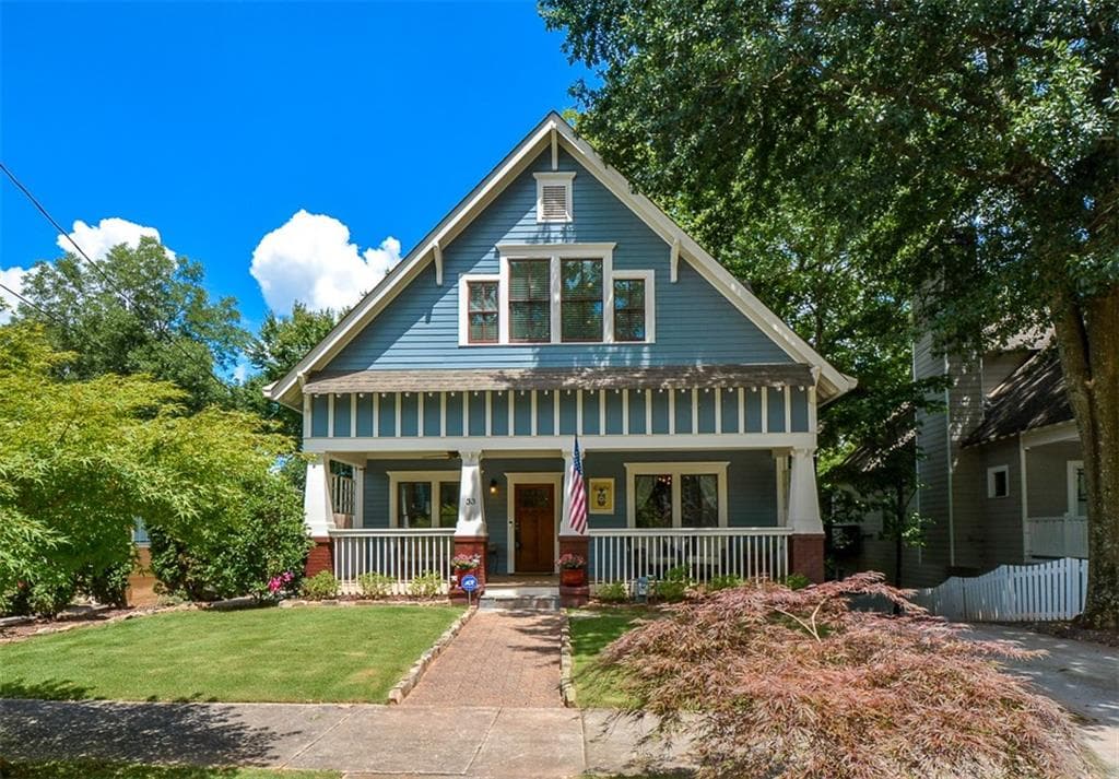 4 bedroom, 3 bathroom, 2,956 sq ft single family residence sold at 33 Clay Street, Atlanta, GA 30317
