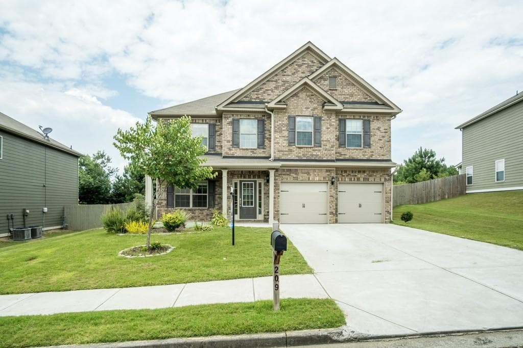 4 bedroom, 3 bathroom, 2,386 sq ft single family residence sold at 209 Sleepy Way, Canton, GA 30114