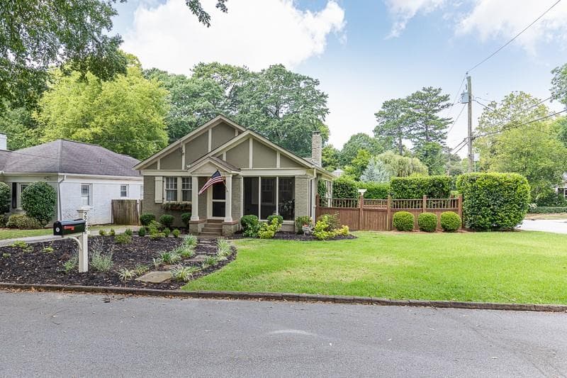 3 bedroom, 2 bathroom, 1,602 sq ft single family residence sold at 2242 Edison Avenue, Atlanta, GA 30305