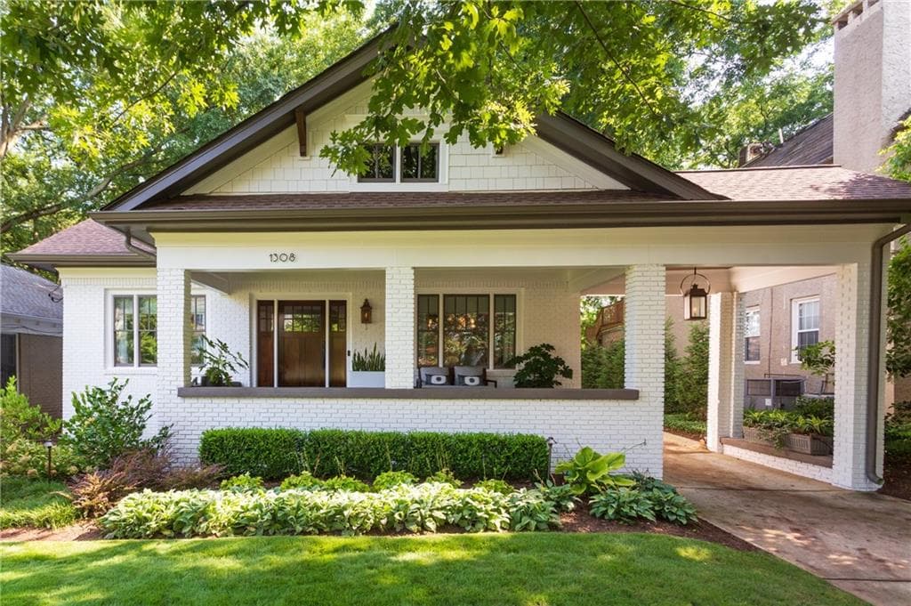 5 bedroom, 5 bathroom, 3,204 sq ft single family residence sold at 1308 N Morningside Drive, Atlanta, GA 30306