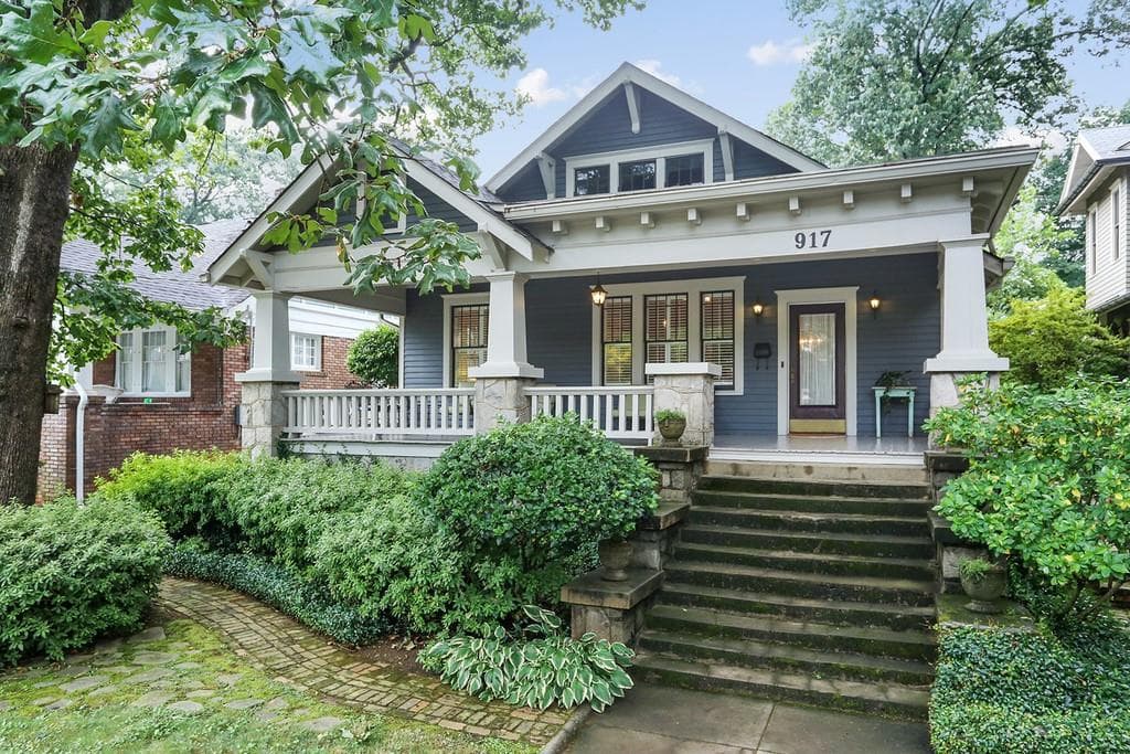 3 bedroom, 1 bathroom, 1,886 sq ft single family residence sold at 917 SAINT CHARLES Avenue, Atlanta, GA 30306