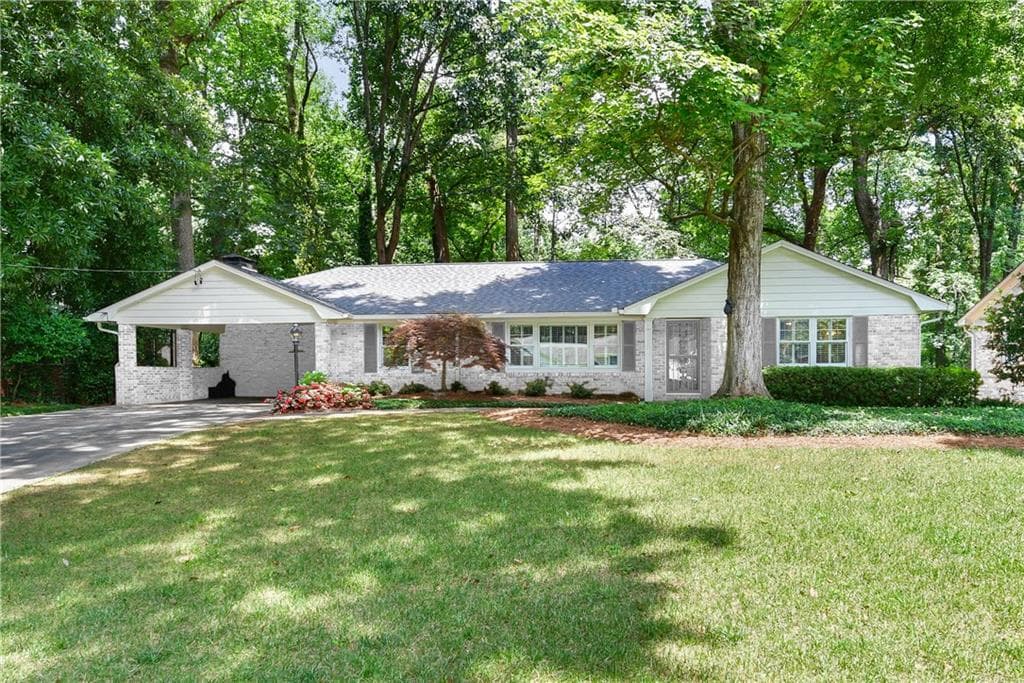 3 bedroom, 3 bathroom, 2,604 sq ft single family residence sold at 343 Valley Green Drive, Atlanta, GA 30342