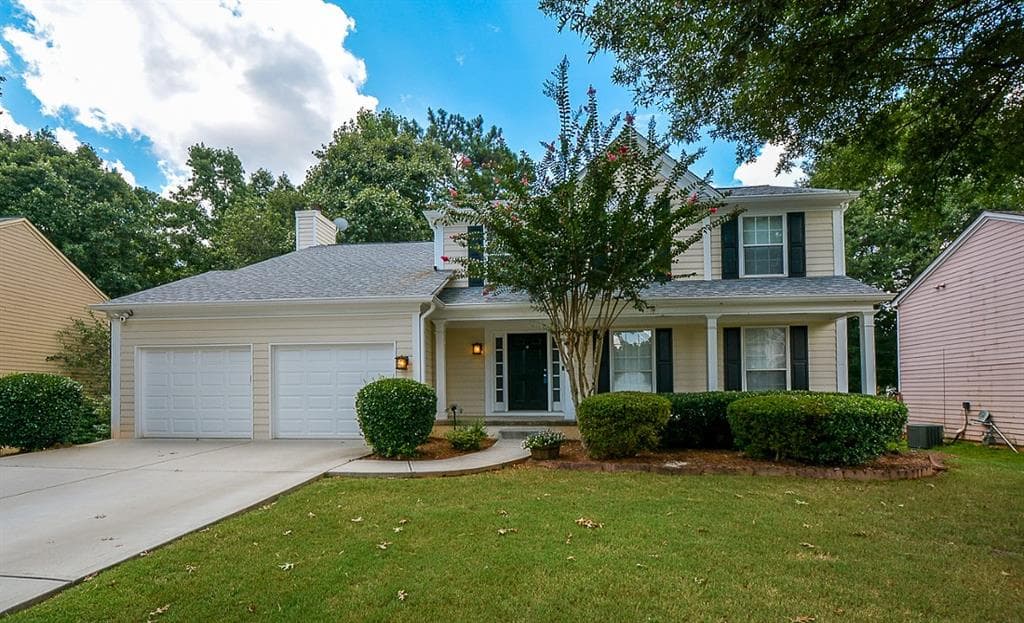 4 bedroom, 3 bathroom, 2,280 sq ft single family residence sold at 3720 Oak Park Drive, Suwanee, GA 30024