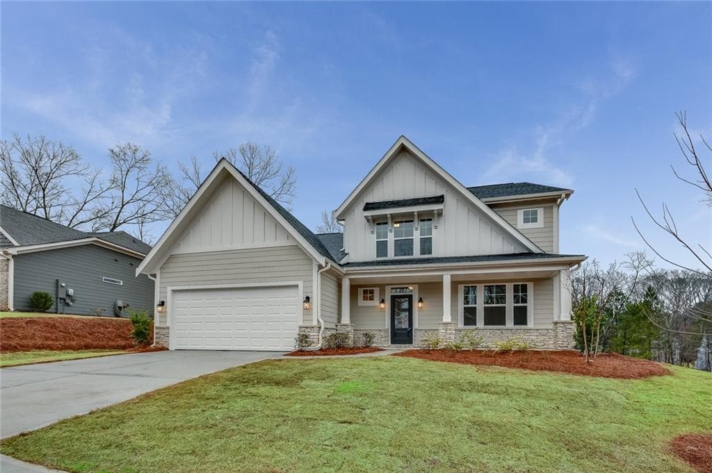 4 bedroom, 2 bathroom, 2,475 sq ft single family residence sold at 123 Rex Avenue, Canton, GA 30114