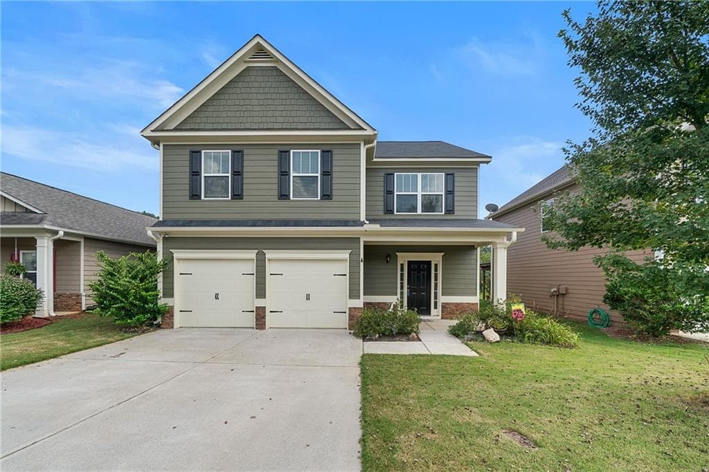 4 bedroom, 3 bathroom, 2,288 sq ft single family residence sold at 160 Renford Road, Ball Ground, GA 30107
