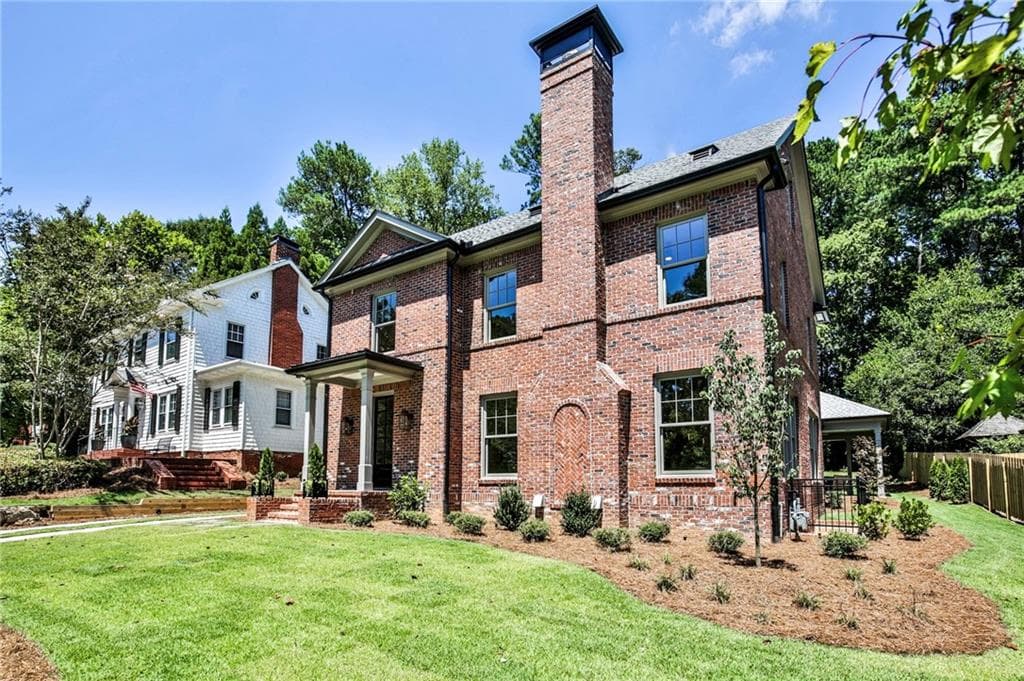 5 bedroom, 5 bathroom single family residence sold at 1394 Harvard Road, Atlanta, GA 30306