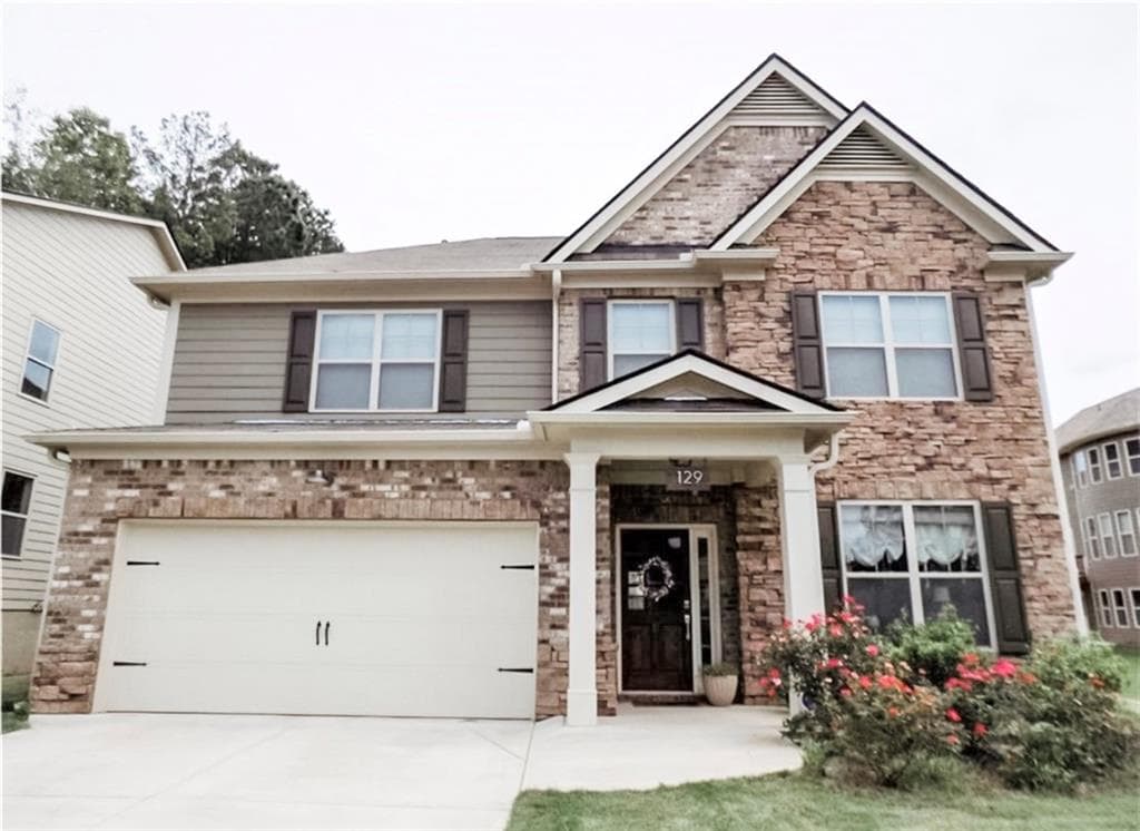 4 bedroom, 3 bathroom, 3,148 sq ft single family residence sold at 129 Reunion Place, Acworth, GA 30102