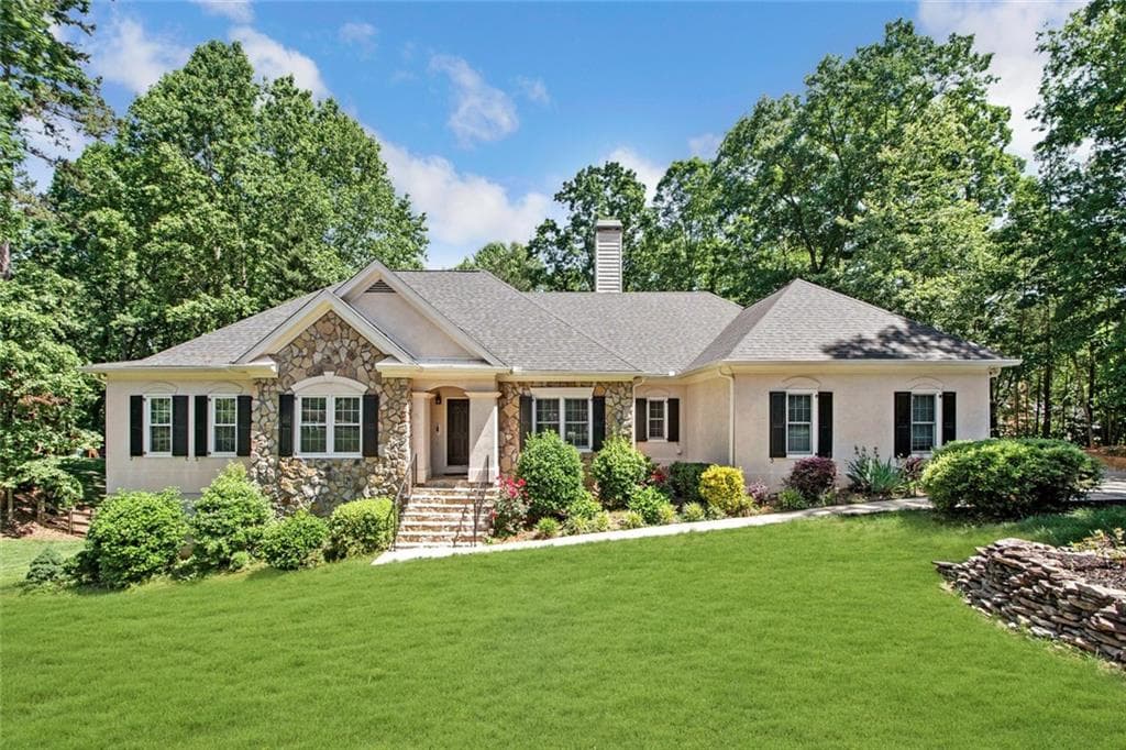 5 bedroom, 5 bathroom, 4,726 sq ft single family residence sold at 4210 Waterford Drive, Suwanee, GA 30024