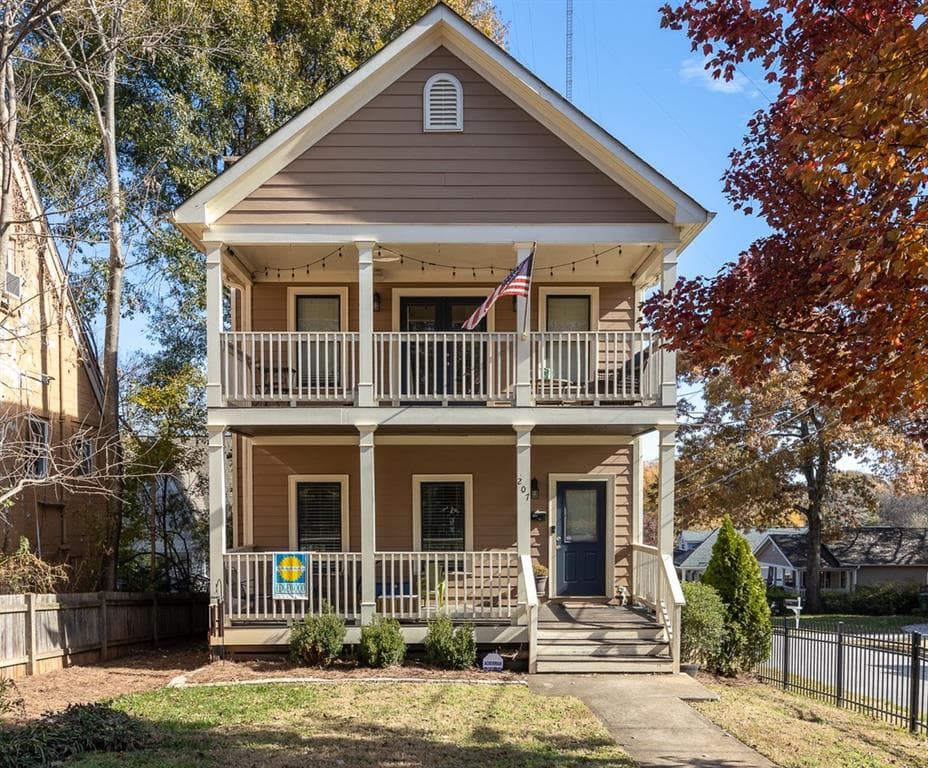 3 bedroom, 3 bathroom, 1,584 sq ft single family residence sold at 207 Wesley Avenue, Atlanta, GA 30307