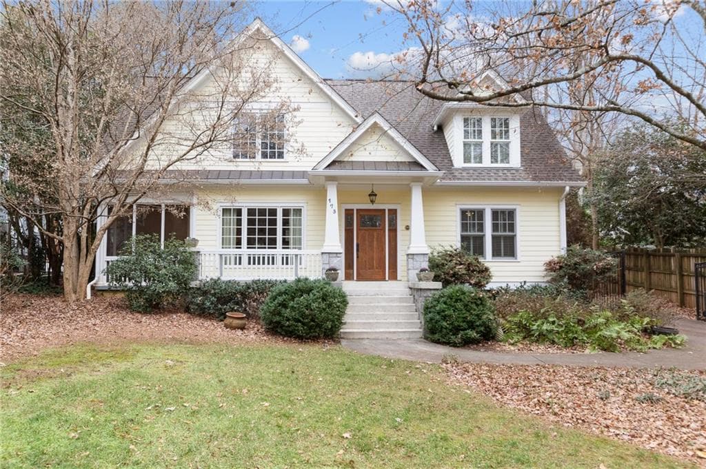 5 bedroom, 5 bathroom, 4,400 sq ft single family residence sold at 173 Mount Vernon Drive, Decatur, GA 30030