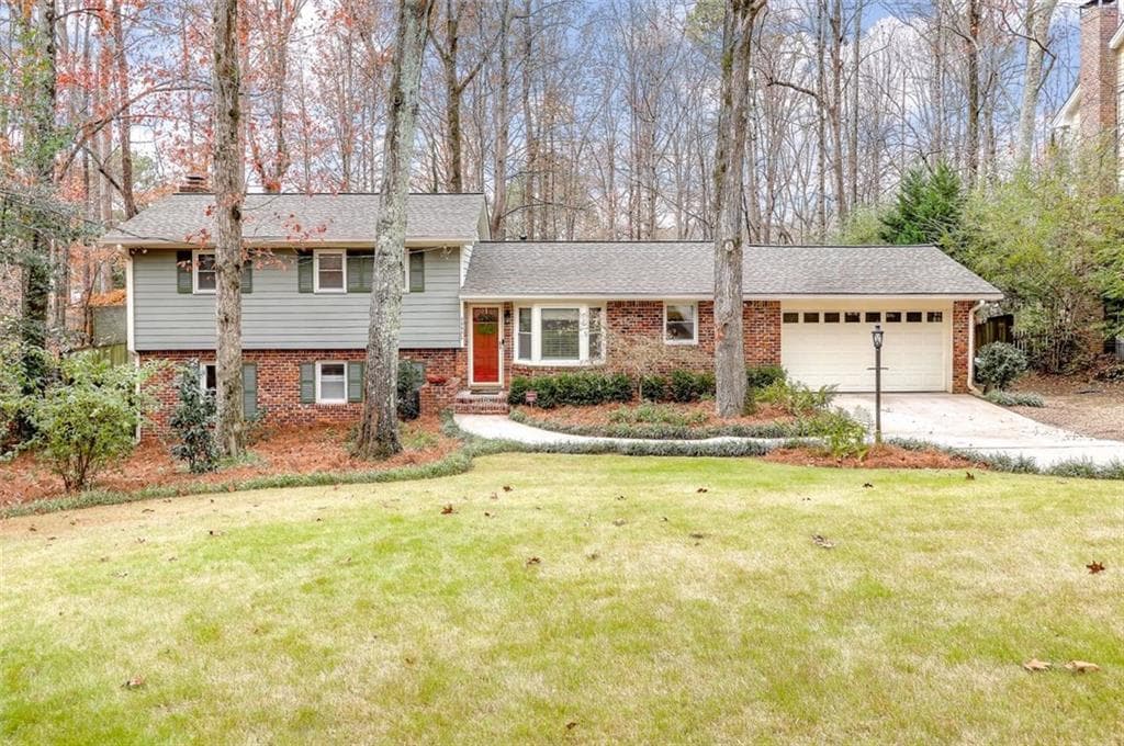 4 bedroom, 3 bathroom, 2,156 sq ft single family residence sold at 3888 Parkcrest Drive, Brookhaven, GA 30319