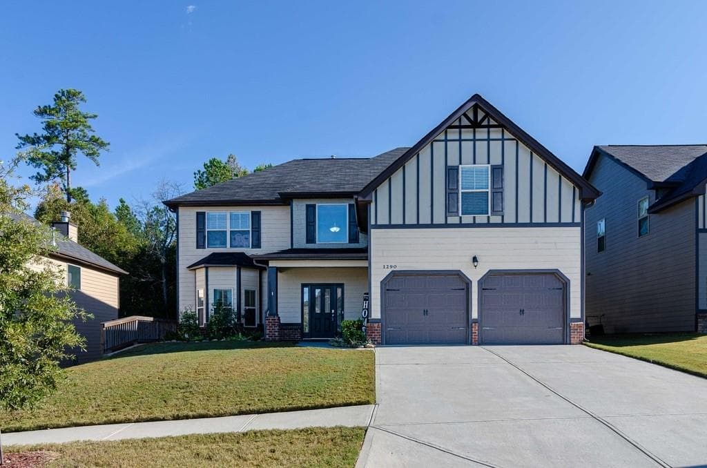 4 bedroom, 3 bathroom, 3,130 sq ft single family residence sold at 1290 Long Acre Drive, Loganville, GA 30052