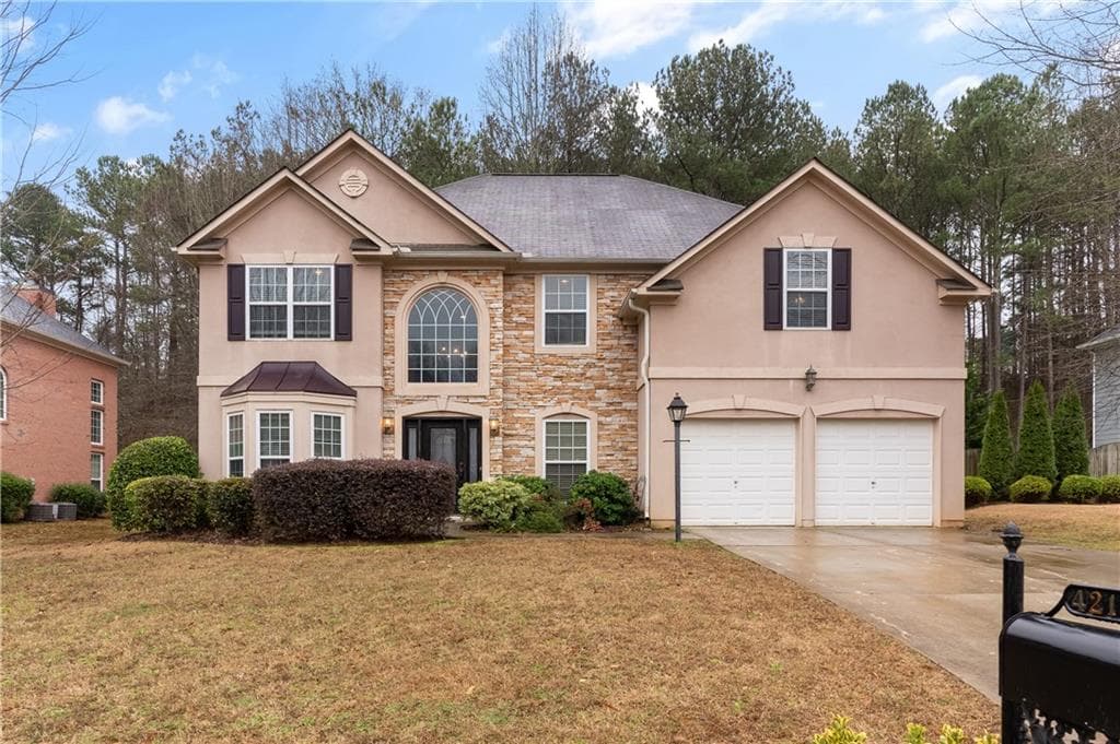 4 bedroom, 3 bathroom, 3,299 sq ft single family residence sold at 4218 Galilee Drive, Kennesaw, GA 30144