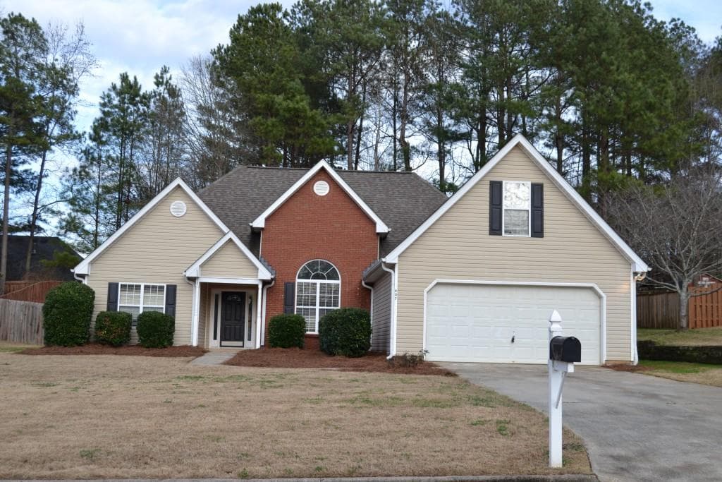 4 bedroom, 3 bathroom, 2,280 sq ft single family residence sold at 607 Penhollaway Court, Loganville, GA 30052