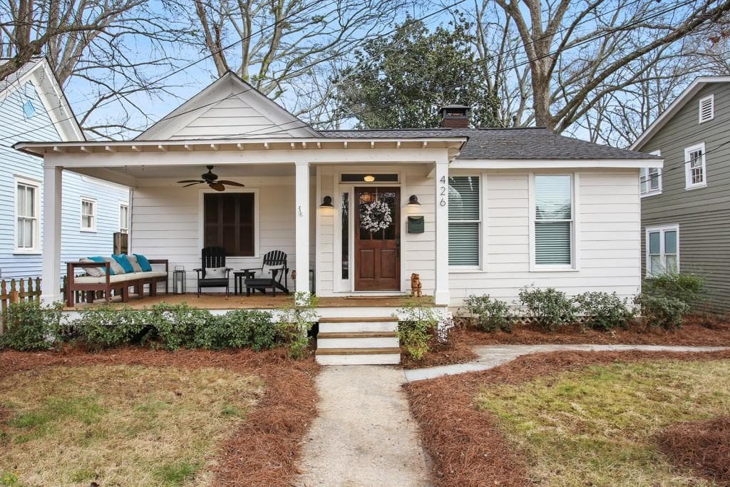 4 bedroom, 3 bathroom, 1,845 sq ft single family residence sold at 426 Campbell Hill Street, Marietta, GA 30060