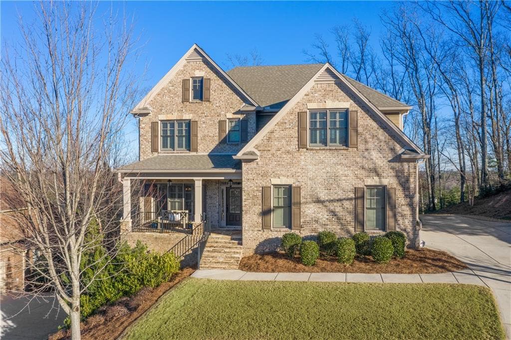5 bedroom, 4 bathroom, 3,896 sq ft single family residence sold at 1450 Hilltop Overlook Drive, Marietta, GA 30062