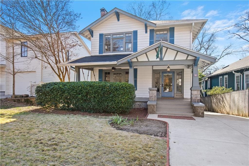 4 bedroom, 3 bathroom, 2,379 sq ft single family residence sold at 57 Peachtree Hills Avenue, Atlanta, GA 30305